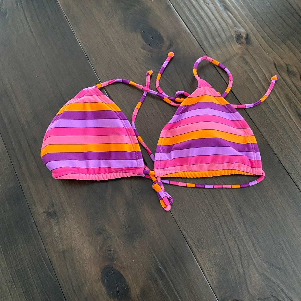 g21 Striped Bikini Top